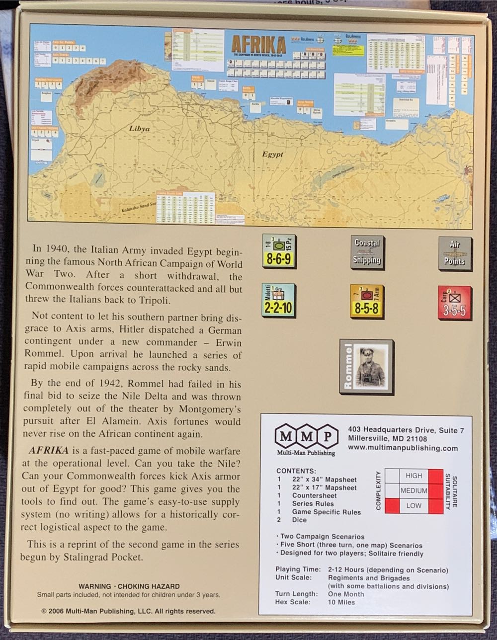 Afrika 2nd Edition  (1-2) board game collectible - Main Image 2