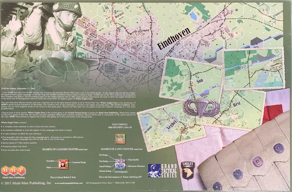 Where Eagles Dare: The Battle for Hell’s Highway  (1-2) board game collectible - Main Image 2