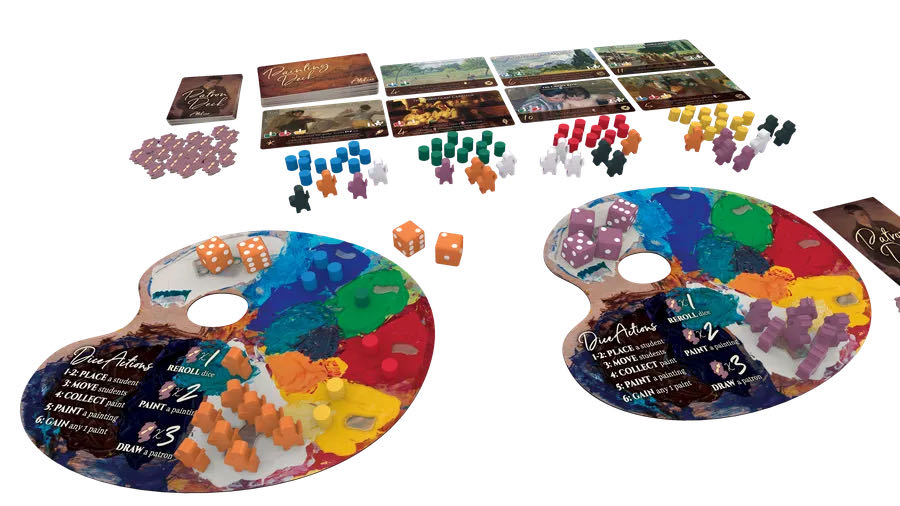 Atelier: The Painter’s Studio  (2-4) board game collectible [Barcode 729220070418] - Main Image 3