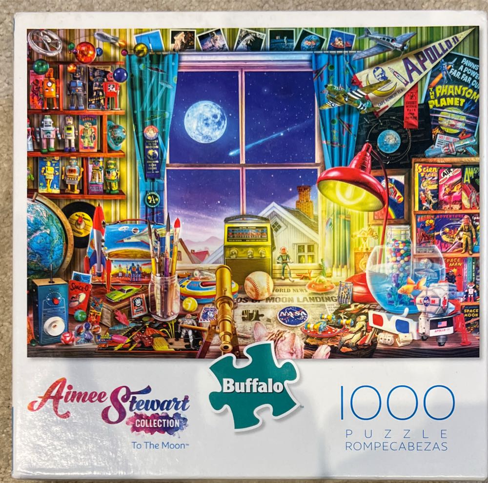 Buffalo Aimee Stewart To The Moon  board game collectible [Barcode 079346127016] - Main Image 2