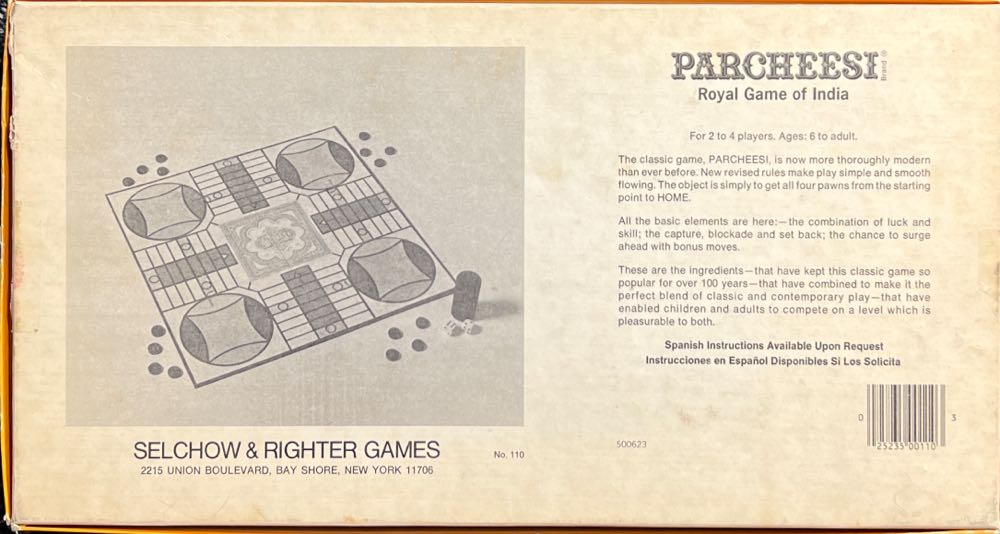 Parcheesi  (2-4) board game collectible - Main Image 2