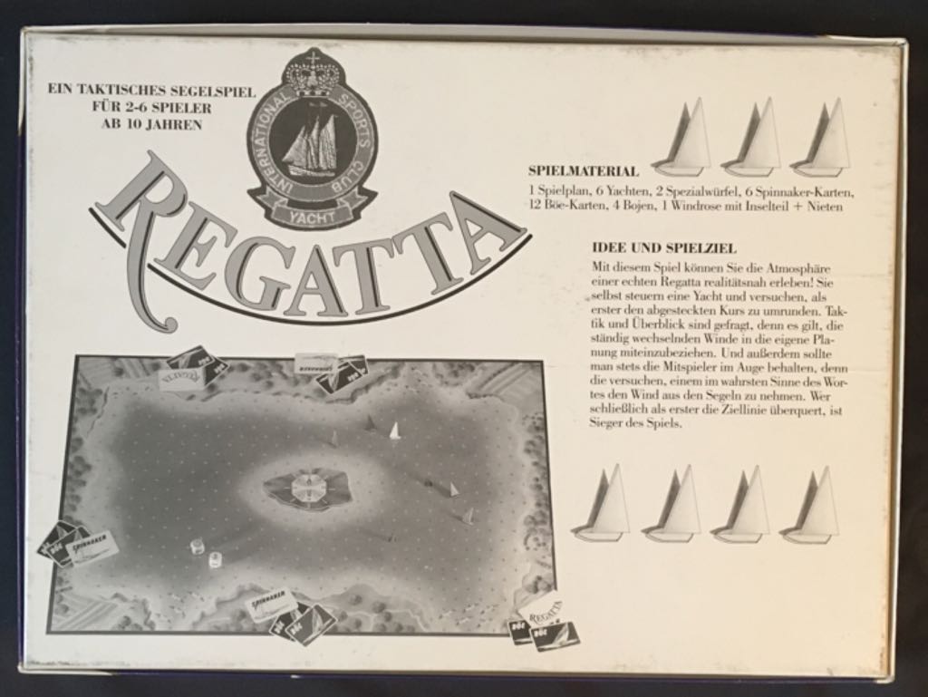 Regatta  (2-6) board game collectible - Main Image 2