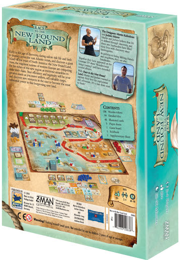 Race To The New Found Land  (2-4) board game collectible - Main Image 3