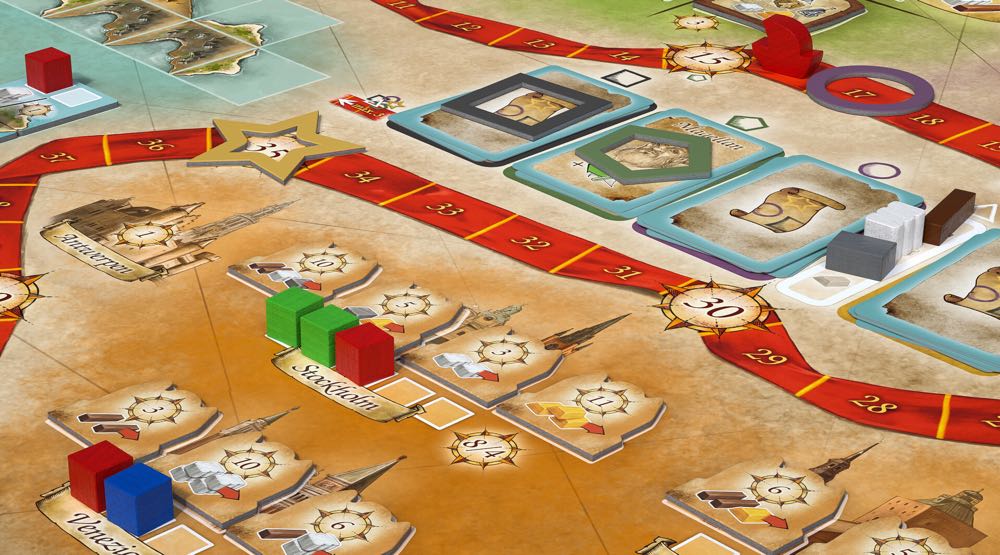 Race To The New Found Land  (2-4) board game collectible - Main Image 4