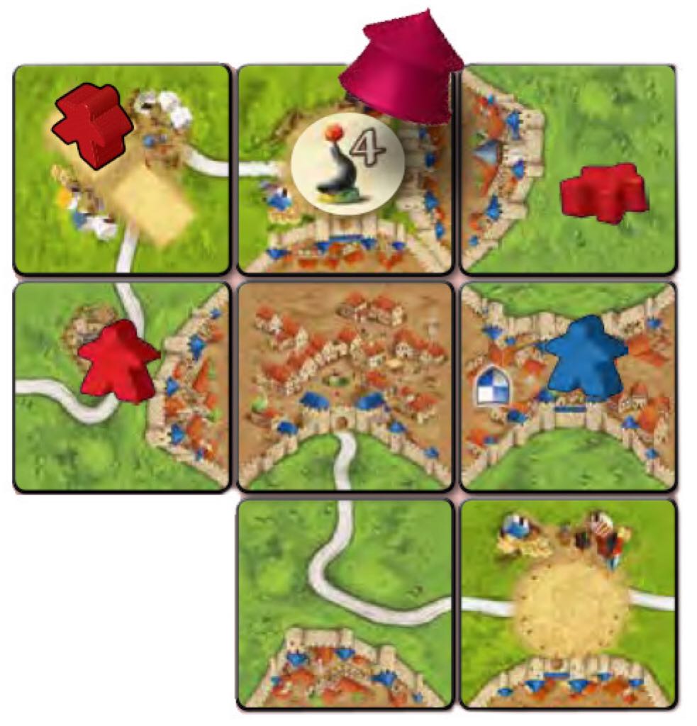 Carcassonne, Manege Frei  (2-6) board game collectible - Main Image 2