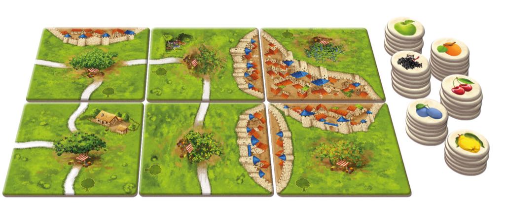 Carcassonne, Die Obstbäume  (2-5) board game collectible - Main Image 2