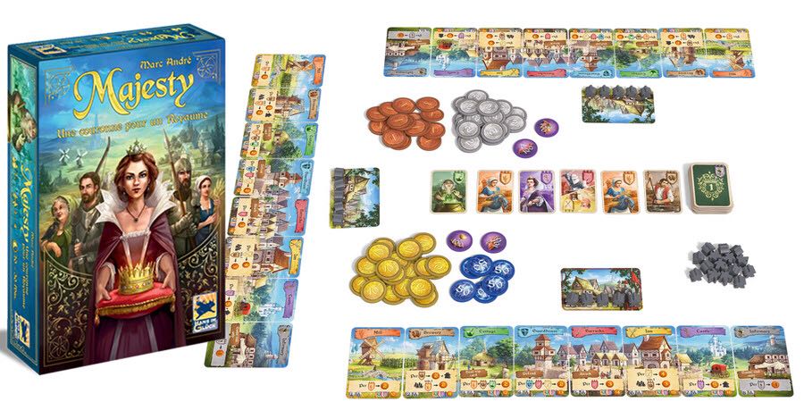 Majesty, Deine Krone - Dein Königreich  (2-4) board game collectible - Main Image 2