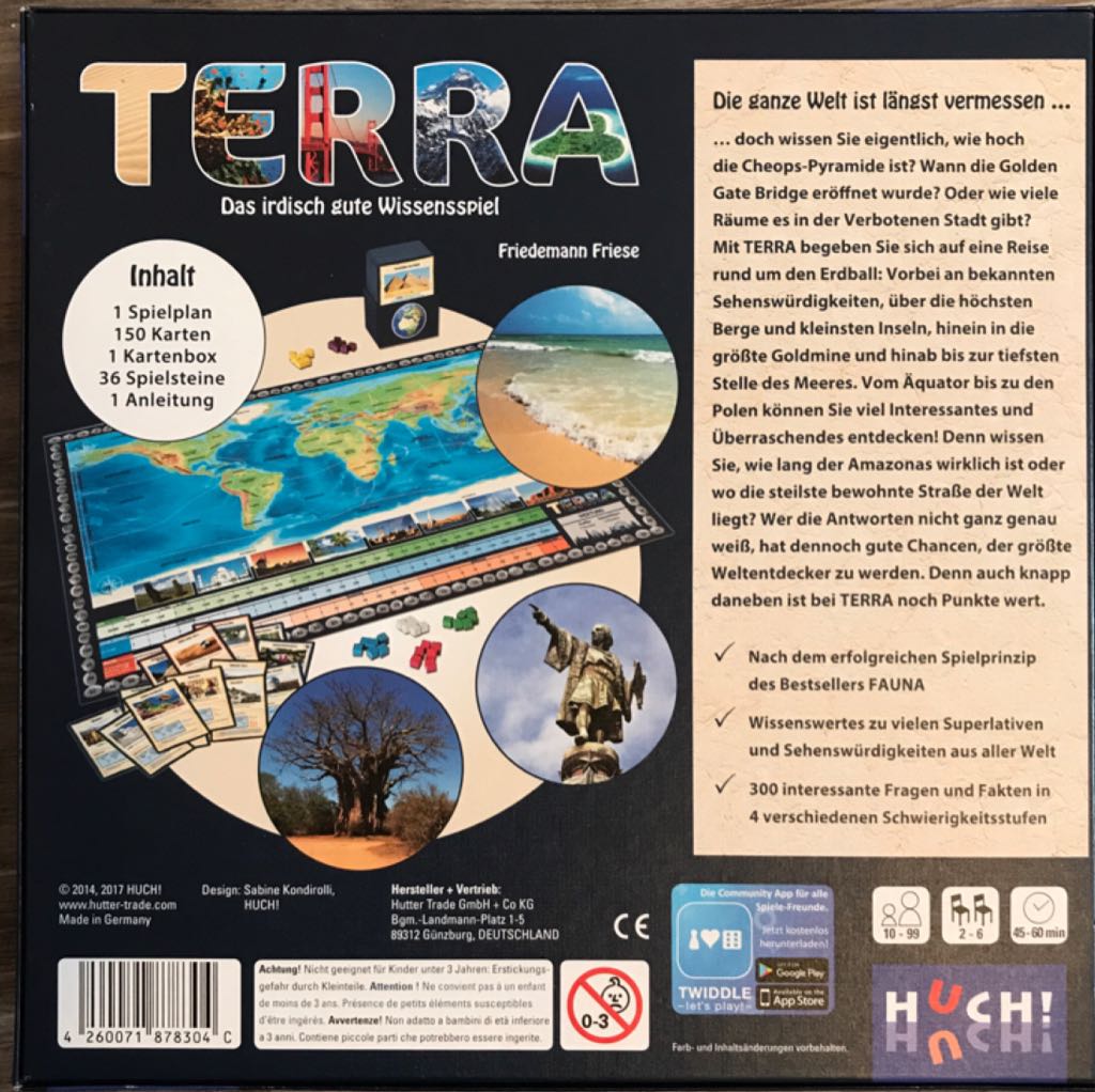 Terra  (2-6) board game collectible [Barcode 4260071878304] - Main Image 2