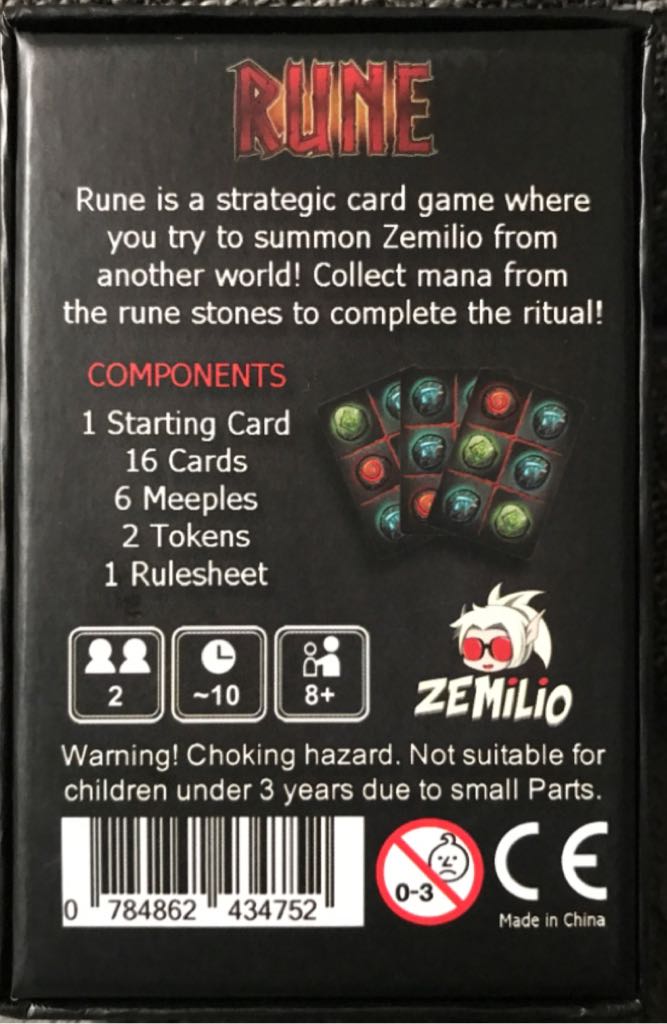 Rune , 2x  (2-4) board game collectible - Main Image 2