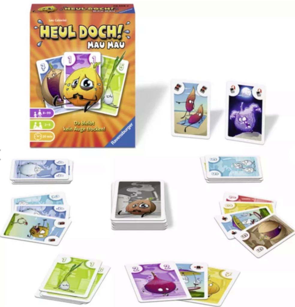 Heul Doch! Mau Mau  (2-6) board game collectible - Main Image 2