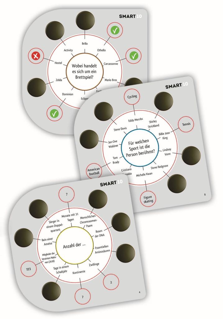 Smart 10, Neue Fragen  (2-8) board game collectible [Barcode 9001890718397] - Main Image 2