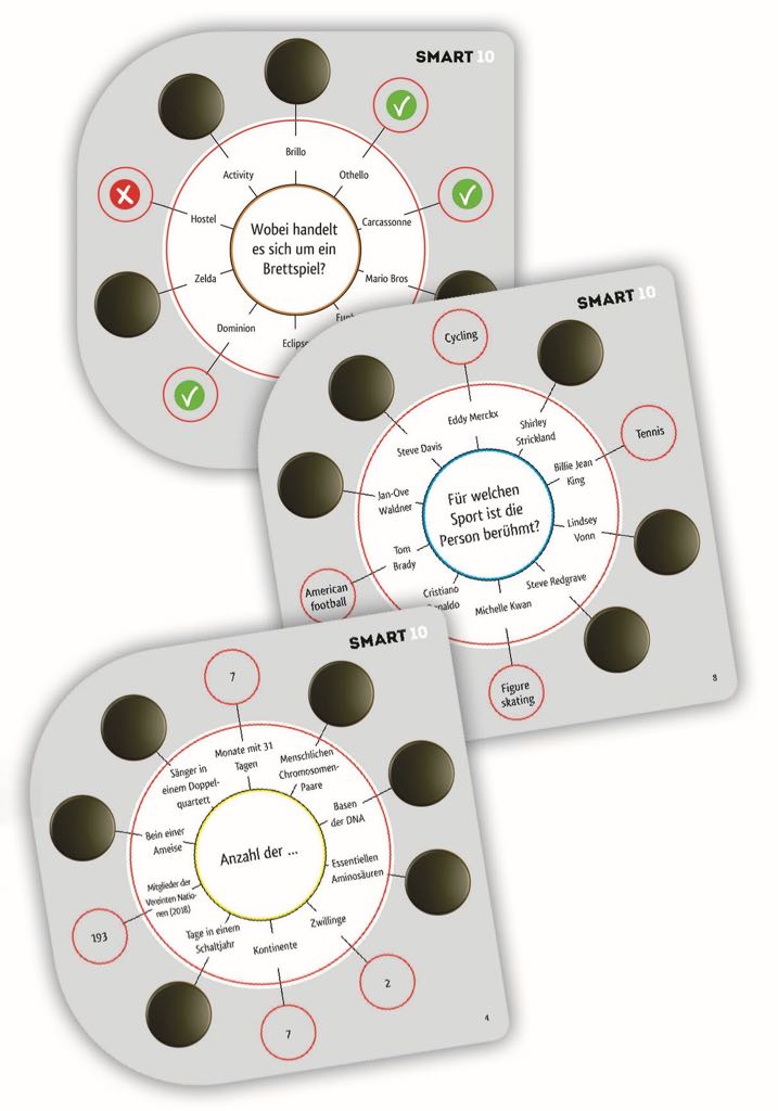Smart 10, Travel  (2-8) board game collectible - Main Image 2