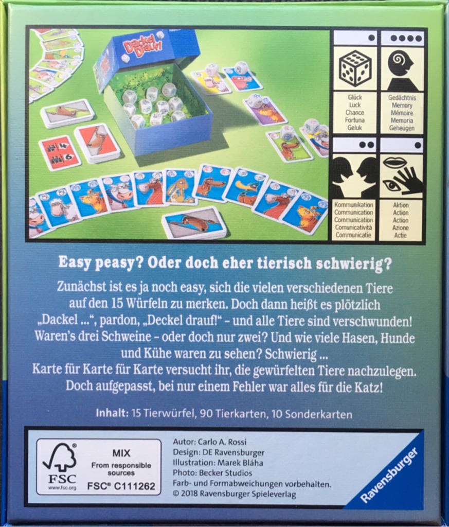 Dackel Drauf!  (2-5) board game collectible - Main Image 2