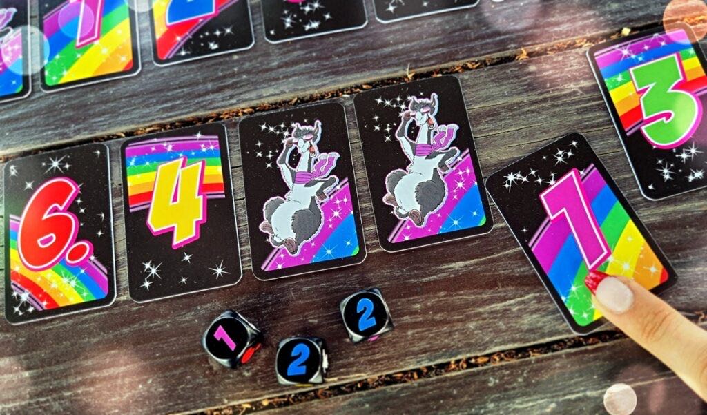 Lama Dice  (2-6) board game collectible - Main Image 2