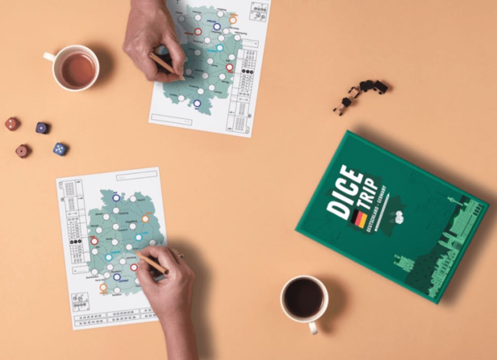Dice Trip Deutschland  (1-4) board game collectible - Main Image 2