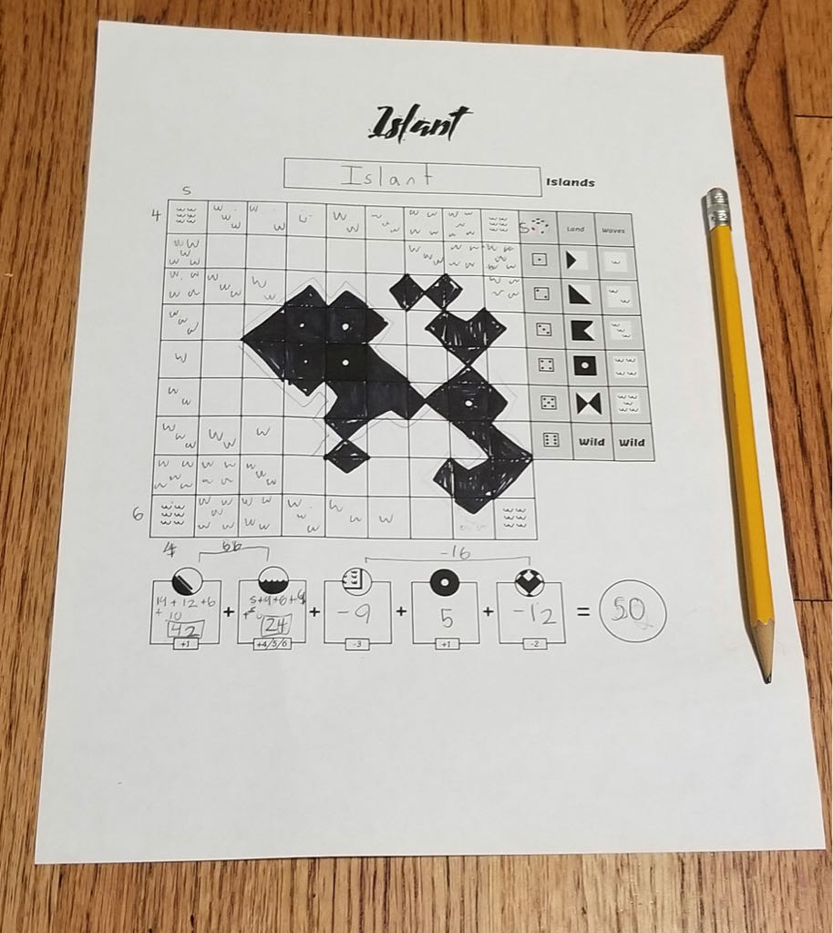 Islant  (1-99) board game collectible - Main Image 2