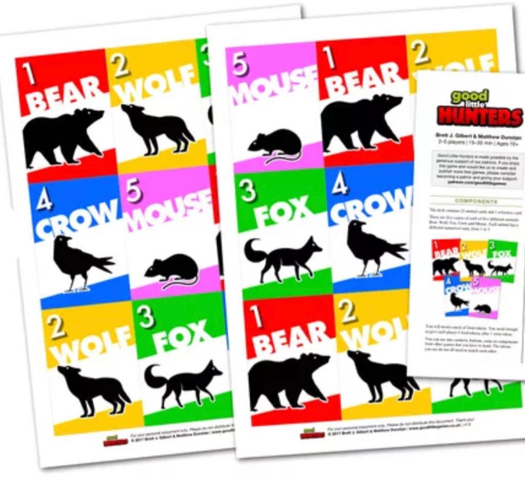 Good Little Hunters  (2-5) board game collectible - Main Image 2