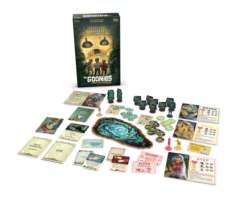 Goonies, The: Under The Goondocks  (2-5) board game collectible [Barcode 889698604963] - Main Image 2