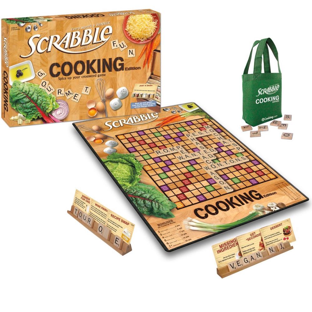 Scrabble: Cooking Edition  (2-4) board game collectible [Barcode 700304043849] - Main Image 3