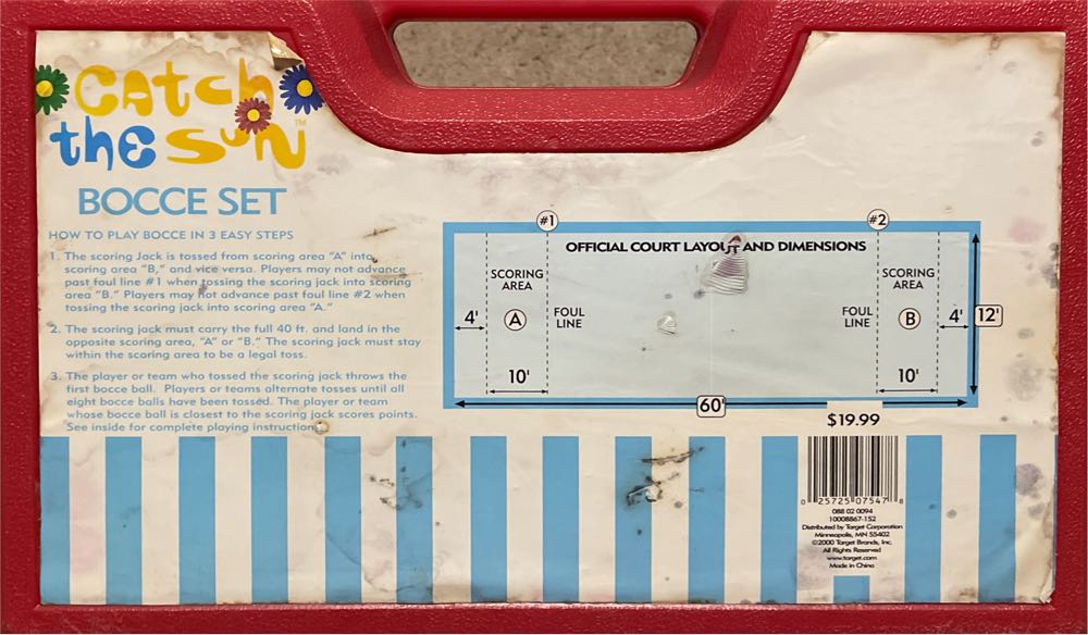 Bocce Set  (2-4) board game collectible [Barcode 025725075478] - Main Image 2