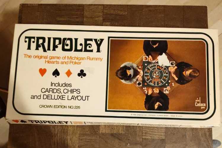 Tripoley Crown Edition No. 225  board game collectible [Barcode 026608001119] - Main Image 2