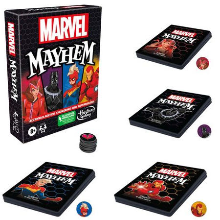 Marvel Mayhem  (2-4) board game collectible [Barcode 5010993972838] - Main Image 2