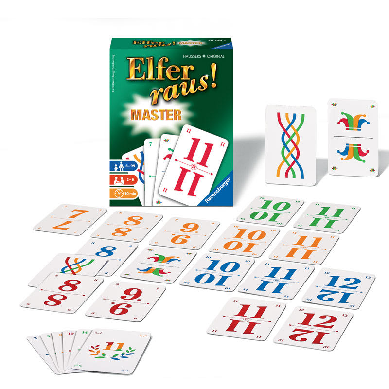 Elfer Raus! Master  (2-6) board game collectible [Barcode 4005556207565] - Main Image 2