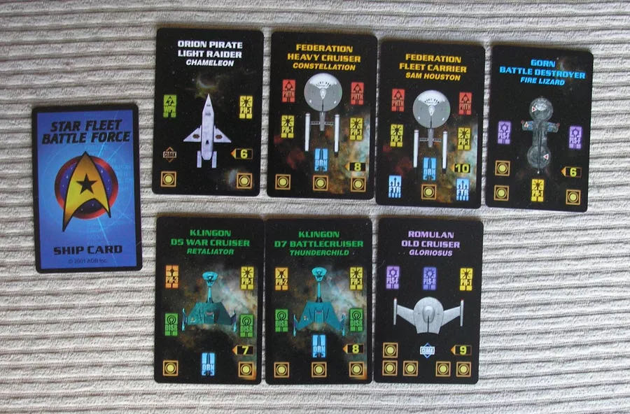 Star Fleet Battle Force  (1-6) board game collectible [Barcode 678554059111] - Main Image 2