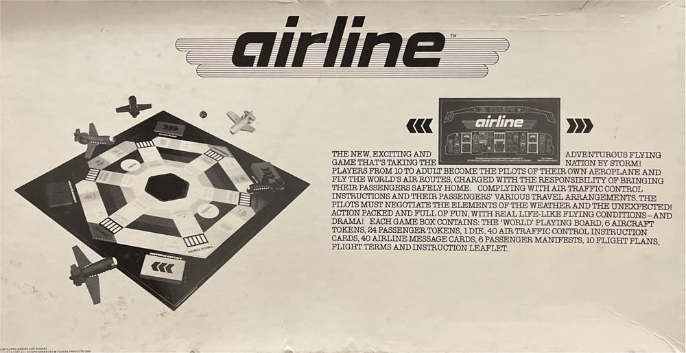 Airline  (2-6) board game collectible - Main Image 2