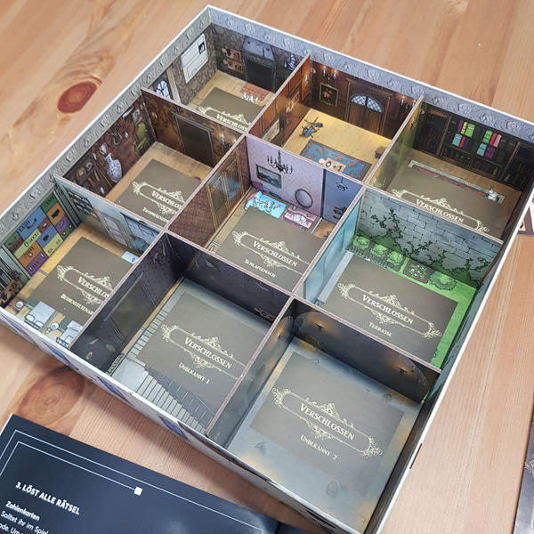 Escape the Box - Das verfluchte Herrenhaus  (2-4) board game collectible [Barcode 4007742181024] - Main Image 2