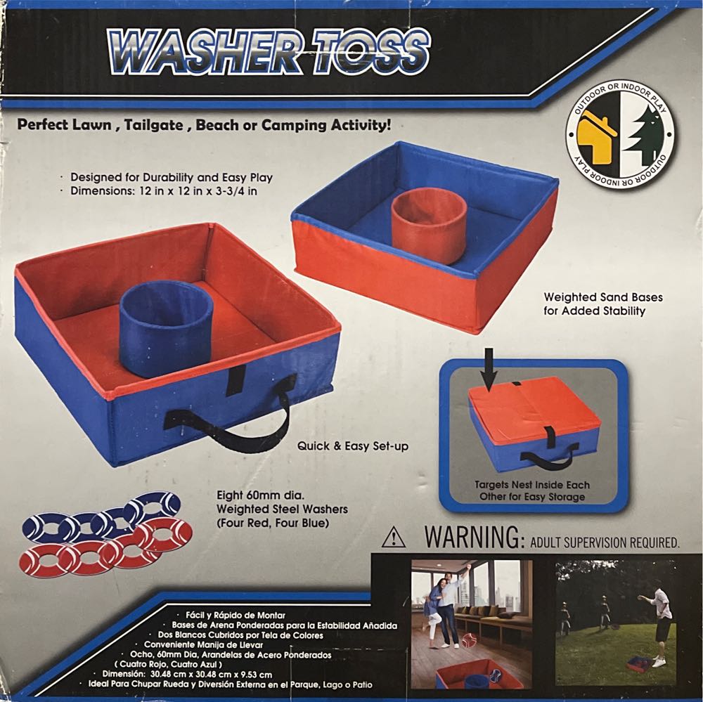 Washer Toss  (2-4) board game collectible [Barcode 821735740210] - Main Image 2