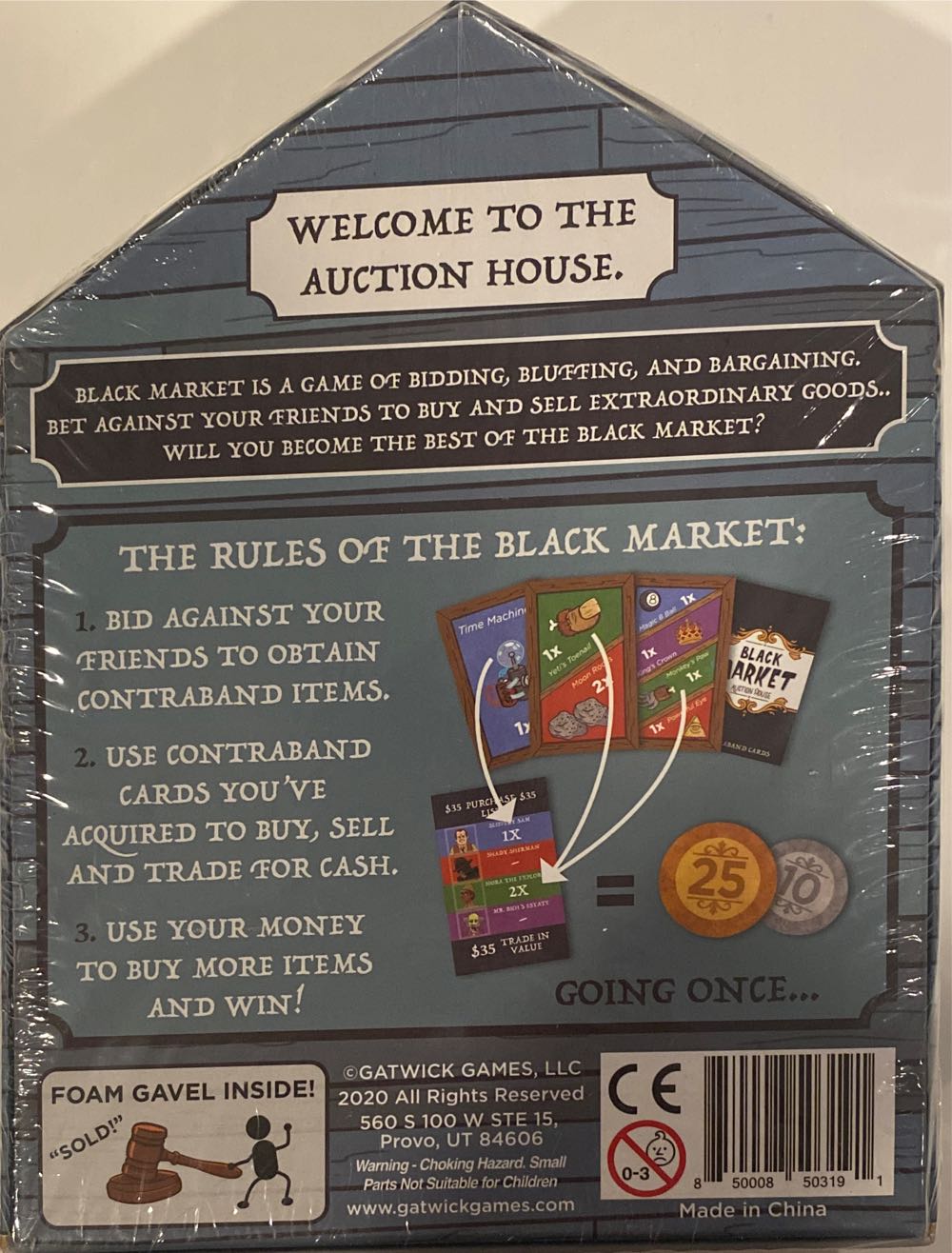 Black Market Auction House  (3-6) board game collectible - Main Image 2