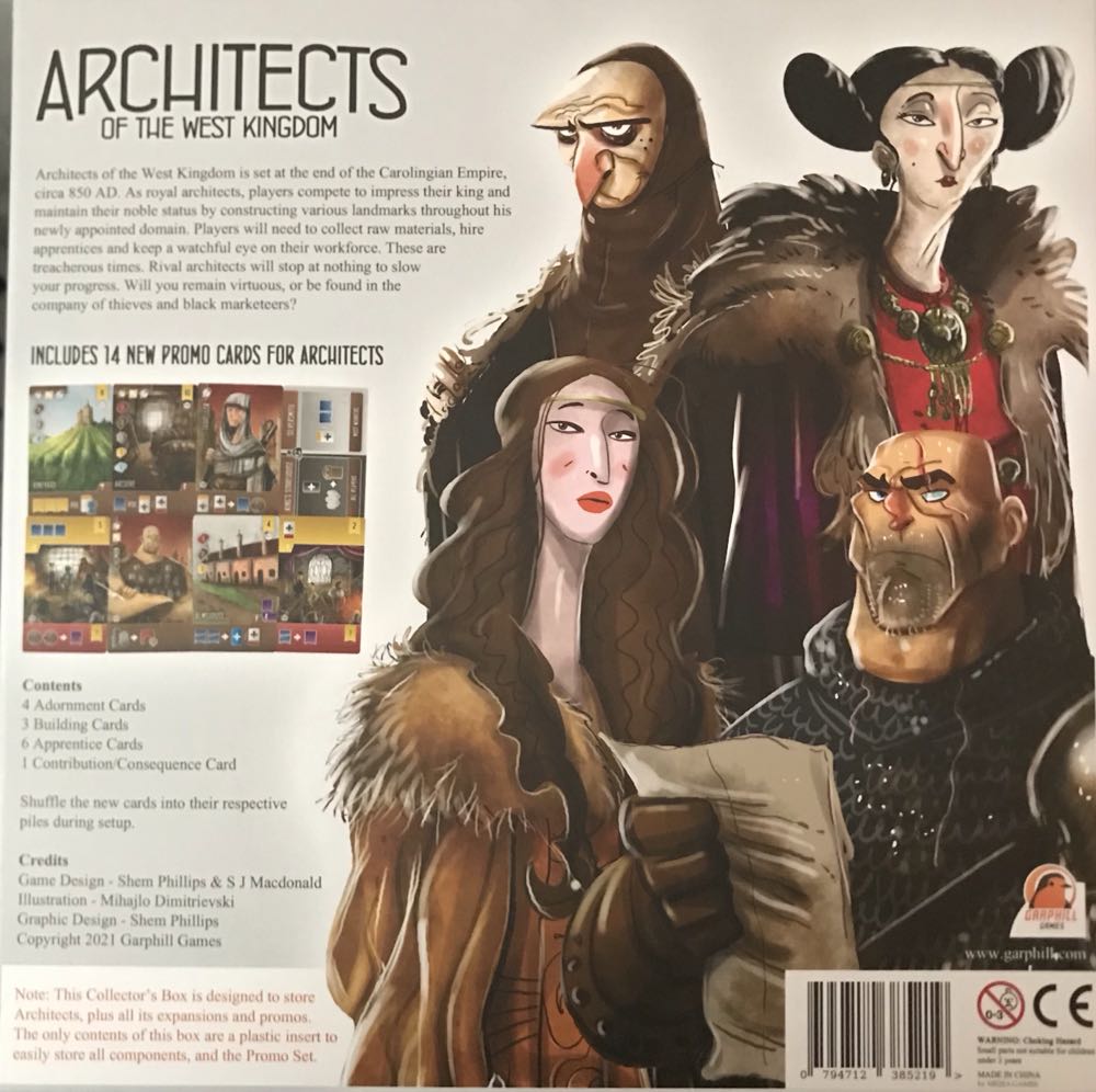 Architects of the West Kingdom: Collector’s Box  (1-5) board game collectible [Barcode 794712385219] - Main Image 3