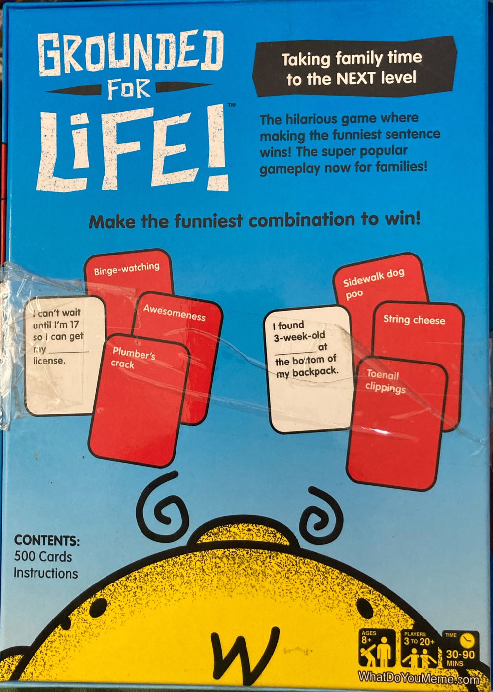 Grounded For Life!  (3-20 +) board game collectible [Barcode 810816030944] - Main Image 2