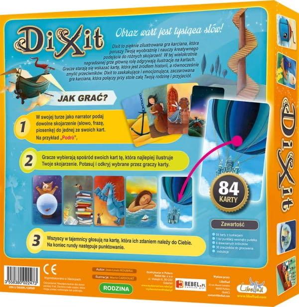 Dixit  (3-8) board game collectible [Barcode 3558380085331] - Main Image 2