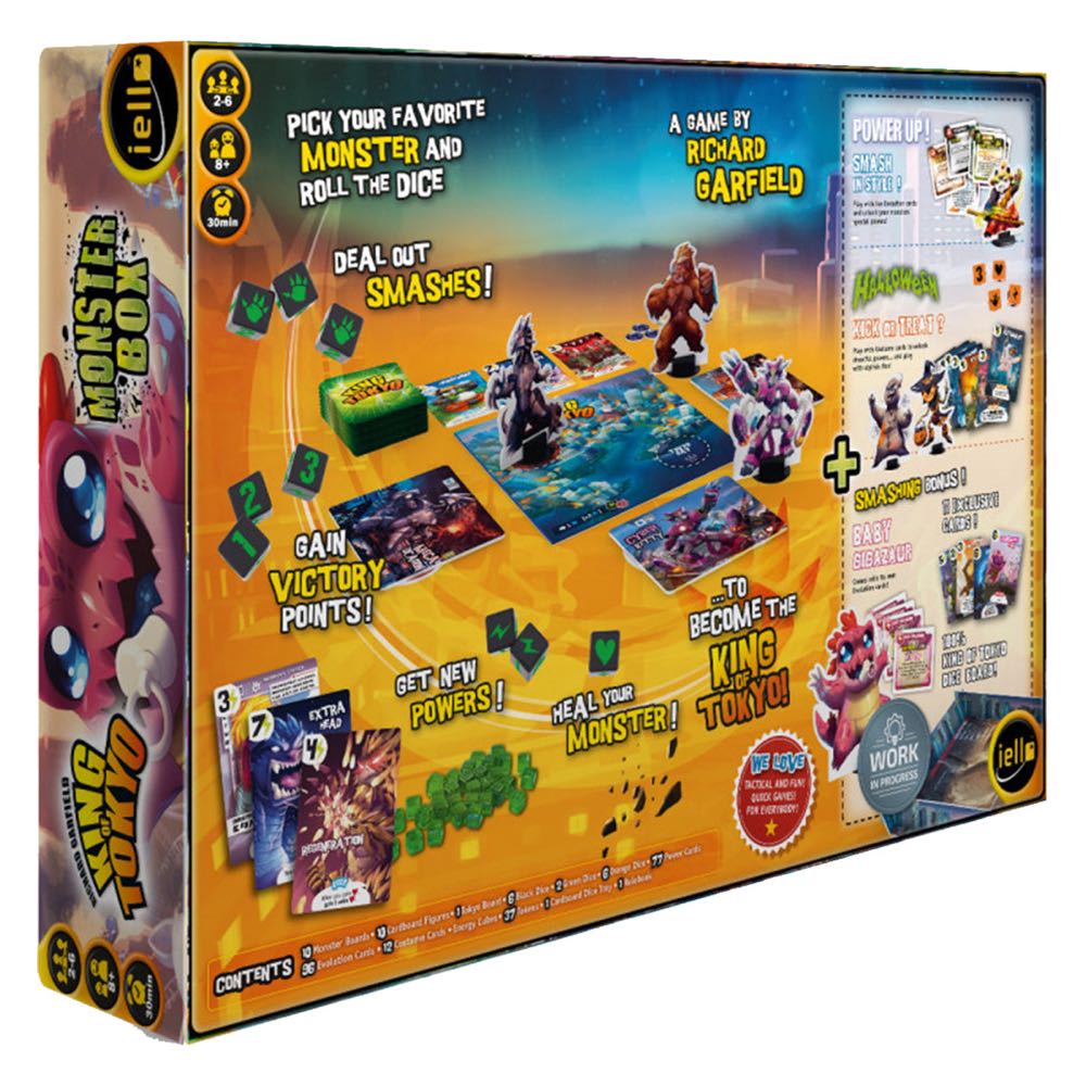 King of Tokyo: Monster Box  (2-6) board game collectible [Barcode 3760175518775] - Main Image 3