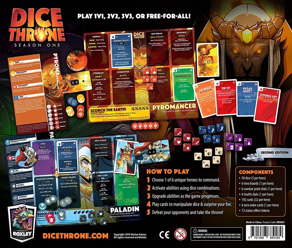 Dice Throne✅  board game collectible - Main Image 2