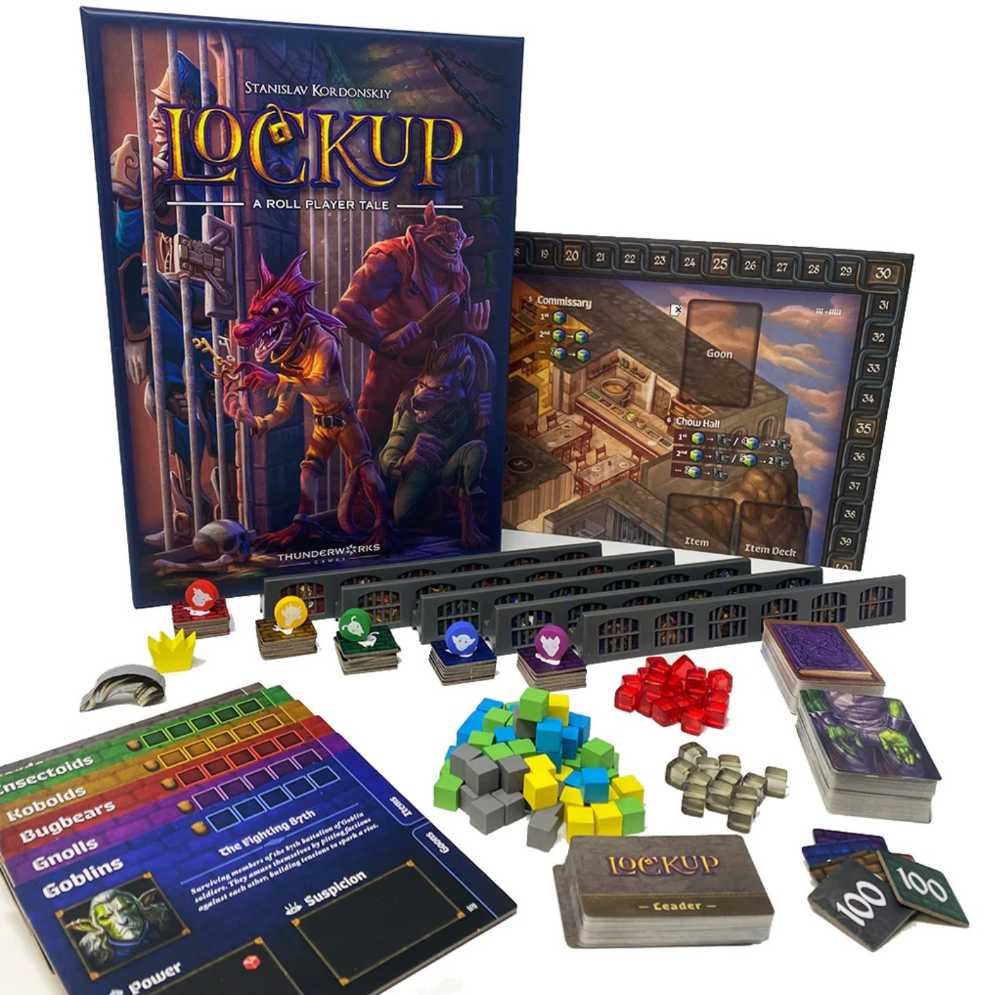 Lockup: A Roll Player Tale  (1-5) board game collectible - Main Image 3