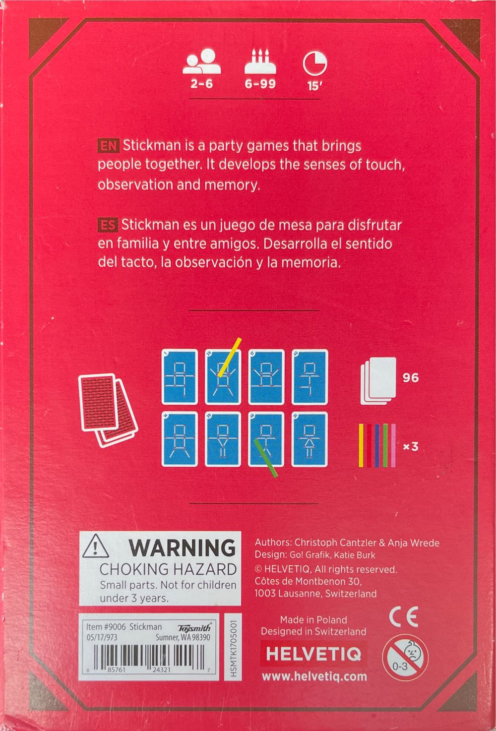 Stickman  (2-6) board game collectible [Barcode 085761243217] - Main Image 2