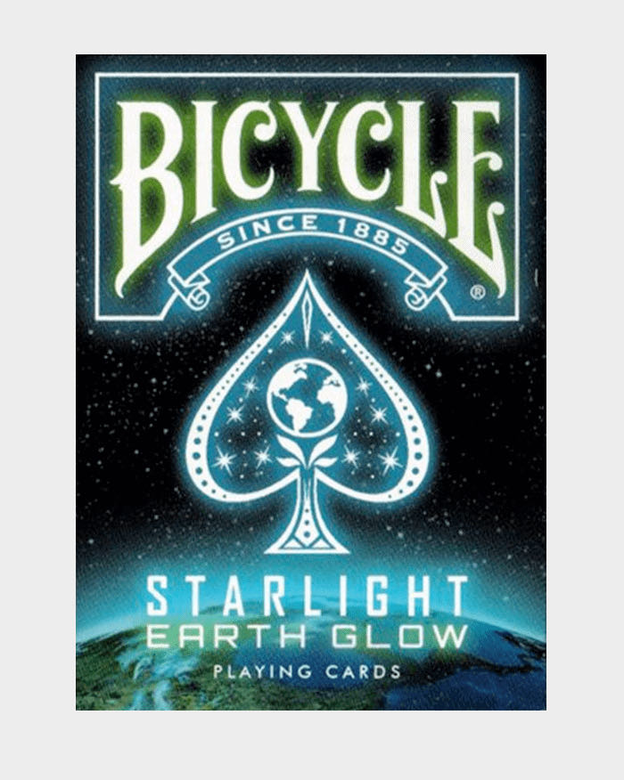 Bicycle Rider Back Turquoise Playing Cards