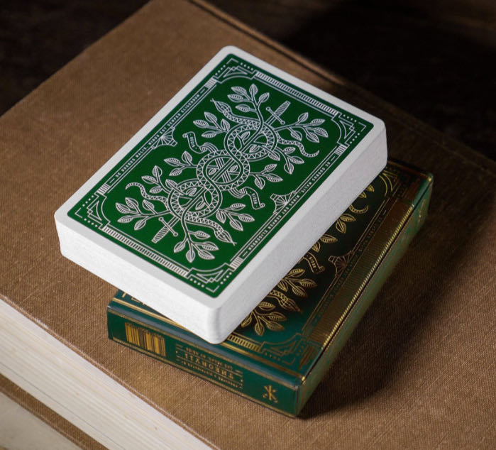 Monarch Playing Cards Green  board game collectible - Main Image 2
