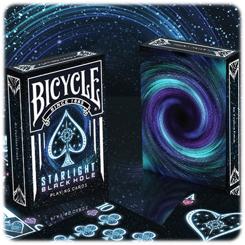 Bicycle Starlight Black Hole Playing Cards  board game collectible - Main Image 2