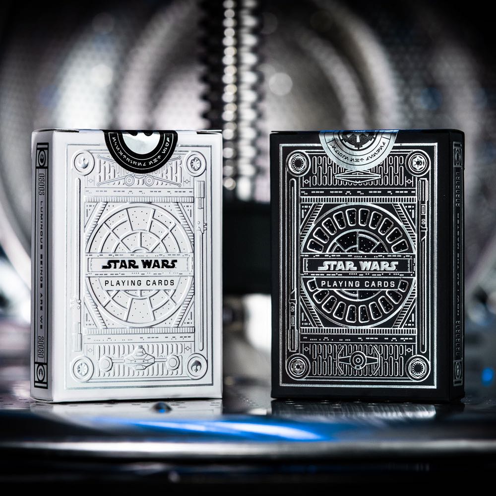 Star Wars Playing Cards Dark Side Silver  board game collectible - Main Image 2