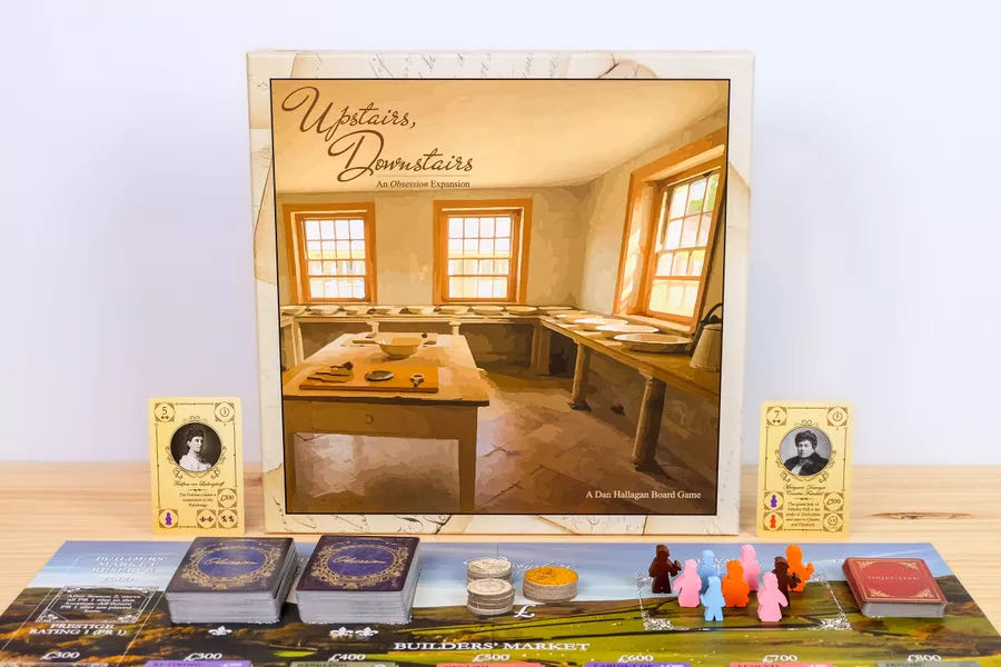 Obsession: Upstairs Downstairs  (1-6) board game collectible [Barcode 750958294999] - Main Image 3
