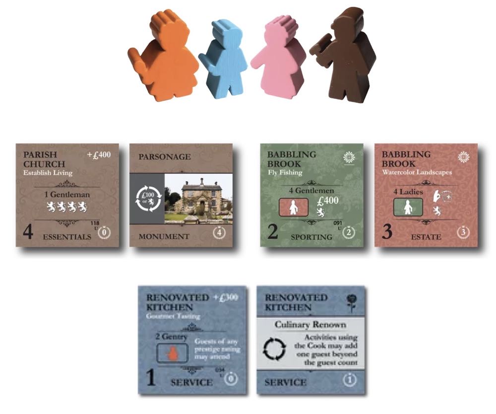 Obsession: Upstairs Downstairs  (1-6) board game collectible [Barcode 750958294999] - Main Image 4