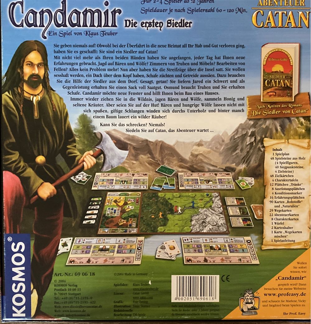 Candamir Die Ersten Siedler  (2 - 4) board game collectible [Barcode 4002051690618] - Main Image 2