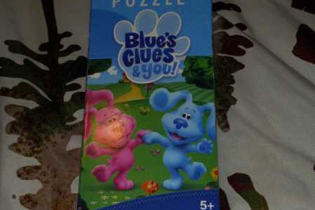 You Blue Magenta Puzzle New Blue’s Clues & You  board game collectible [Barcode 778988411605] - Main Image 2