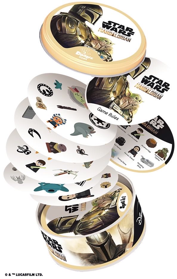Spot It!: Star Wars The Mandalorian  (2-8) board game collectible [Barcode 3558380091530] - Main Image 2