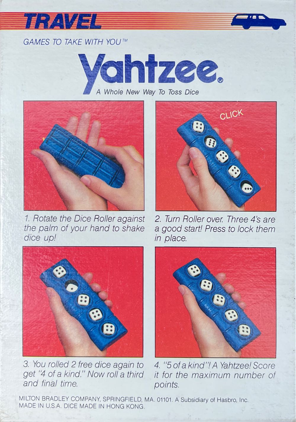Yahtzee: Travel  (1+) board game collectible [Barcode 032244924026] - Main Image 2