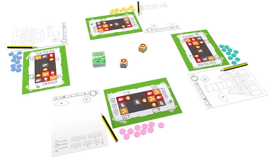 Once Upon A Castle  (2-4) board game collectible [Barcode 803979077017] - Main Image 3